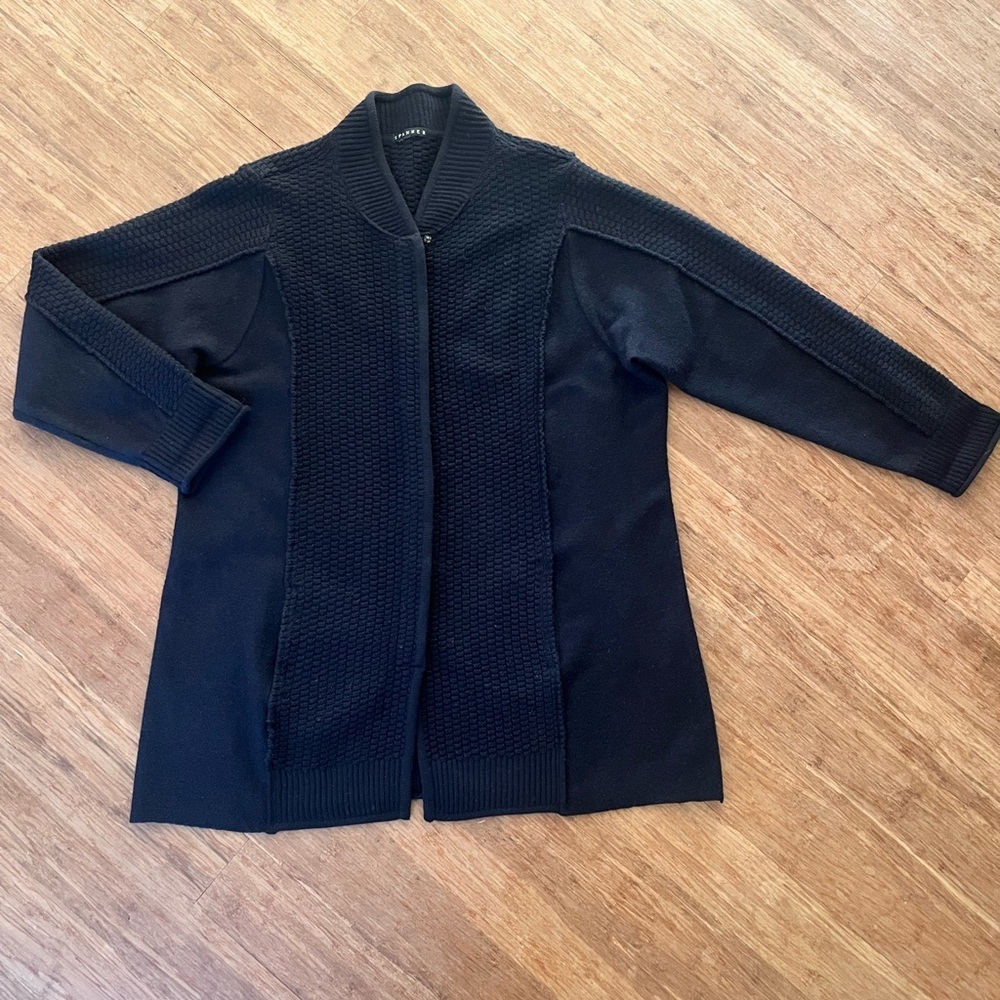 Spanner Navy Knit Cardigan